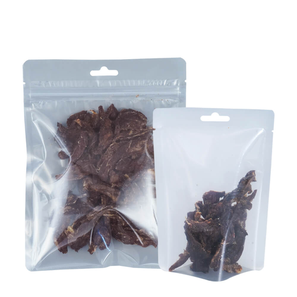 Clear_Clear Jerky Bags Group