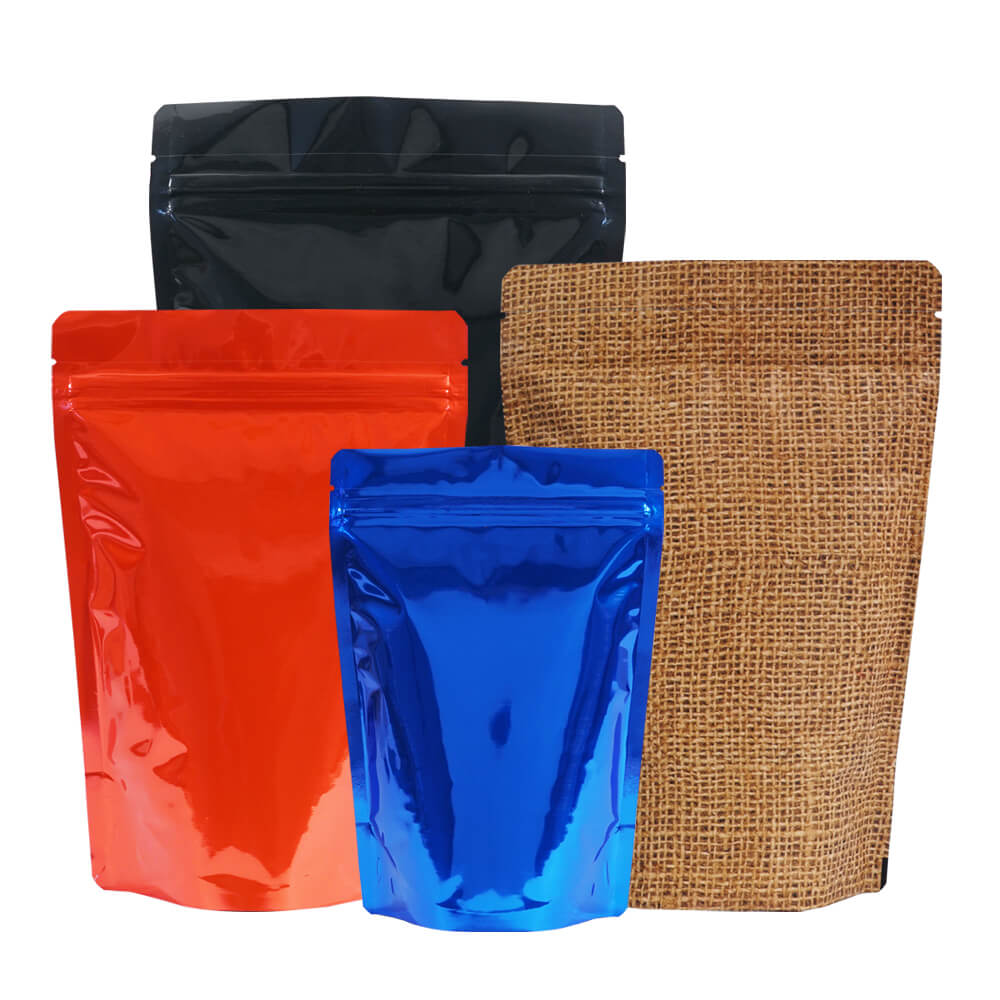 Foil Stand Up Pouches Group Image